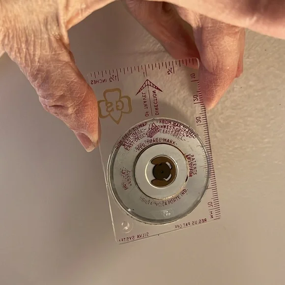 Original Silva System Official Girl Scout Compass GSA - Picture 7 of 7